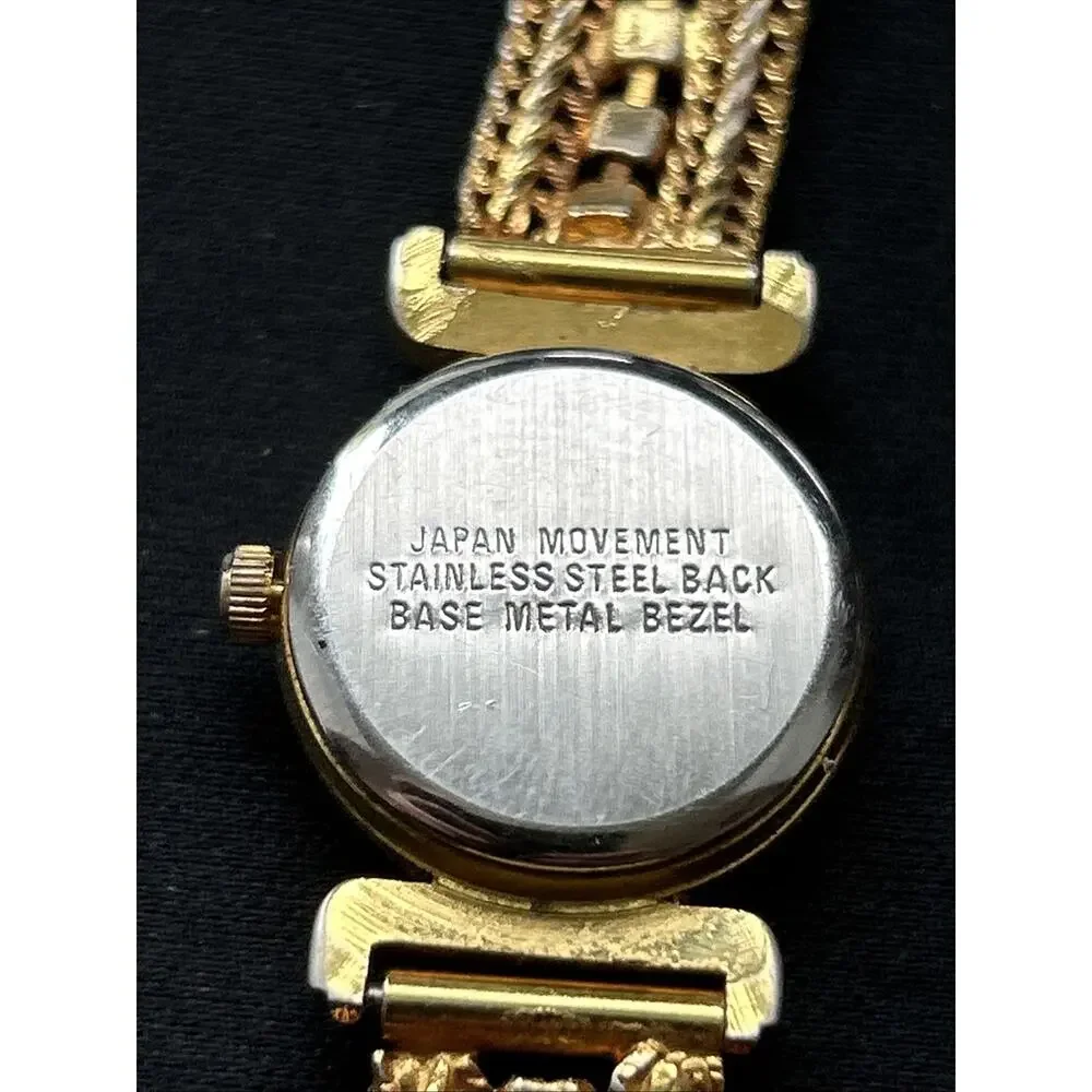 Suizo Gold Tone Women’s Quartz Watch